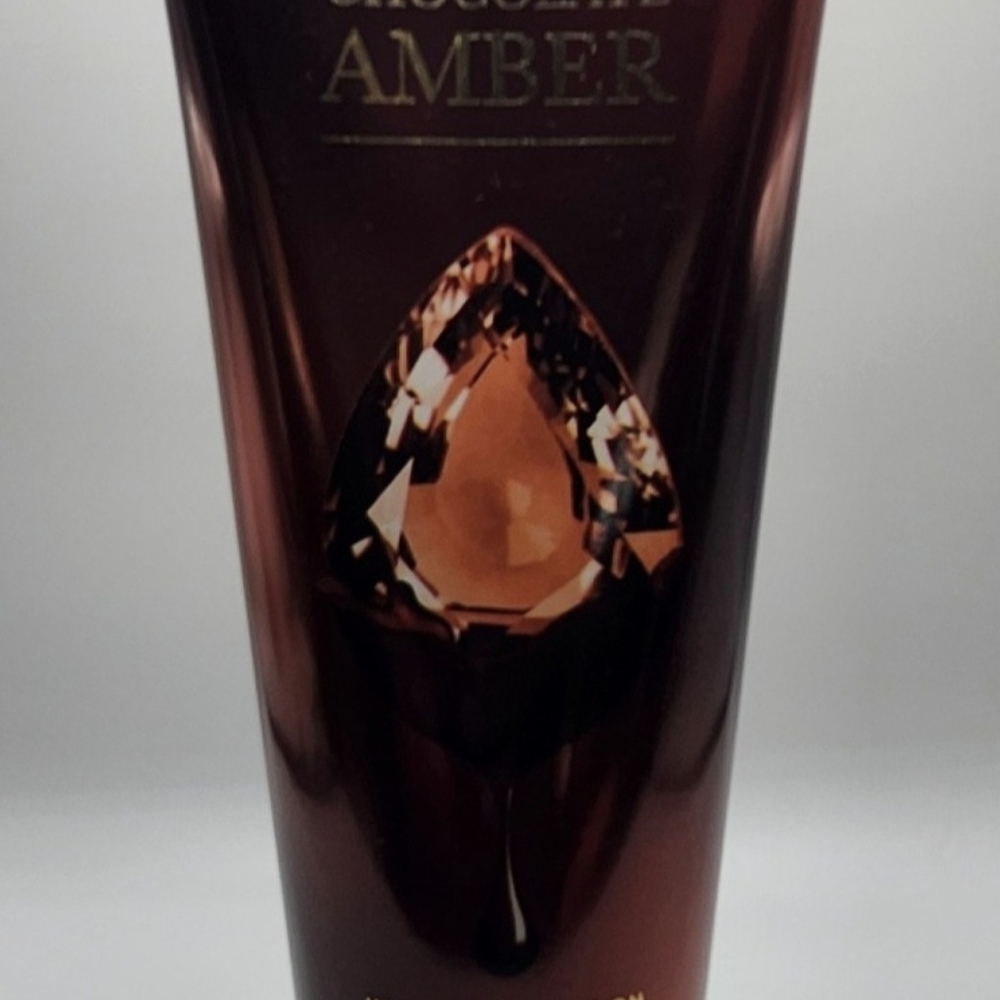 Bath & Body Works Bundle ~ CHOCOLATE AMBER ~ Shea Butter & Hyaluronic Acid NEW!! - Picture 3 of 3